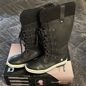 Black Winter Boots Artic Shield Women’s Size 10